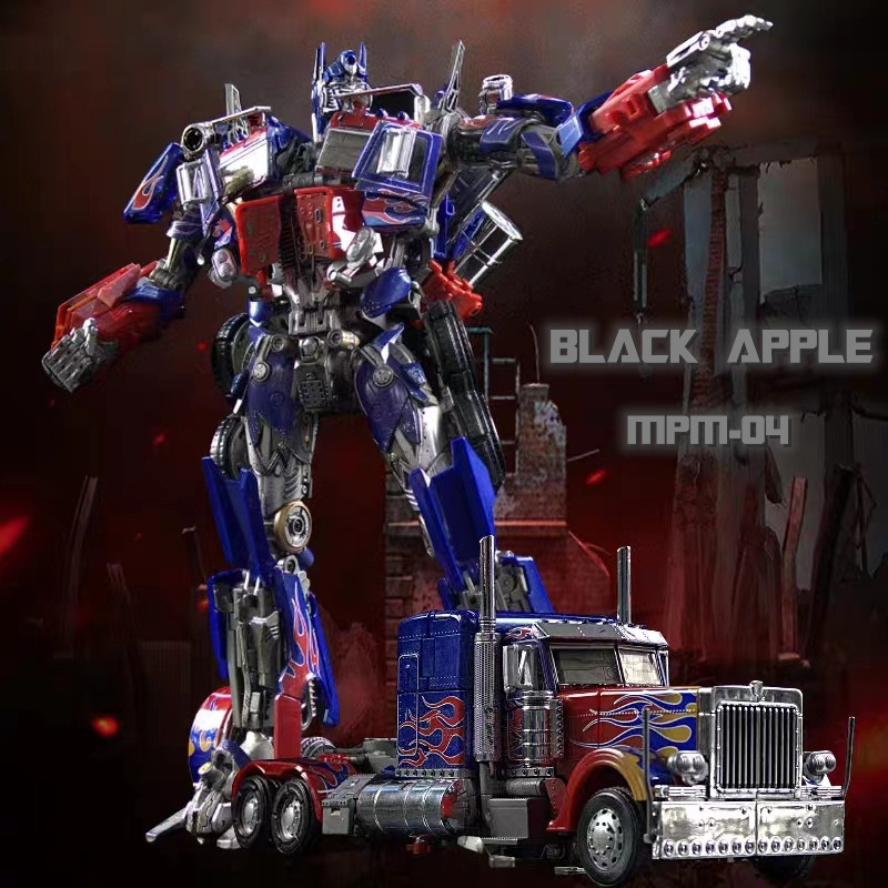 In Stock WJ MPM04 Transformation Black Apple Thunder Leader MPM-04 OP Commander Weijiang Action Figu
