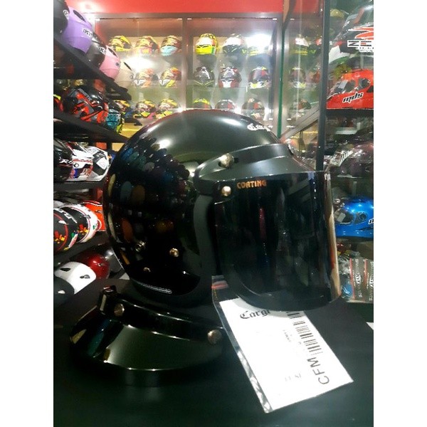 Helm Cargloss CFM Original Plus Kaca Full Box