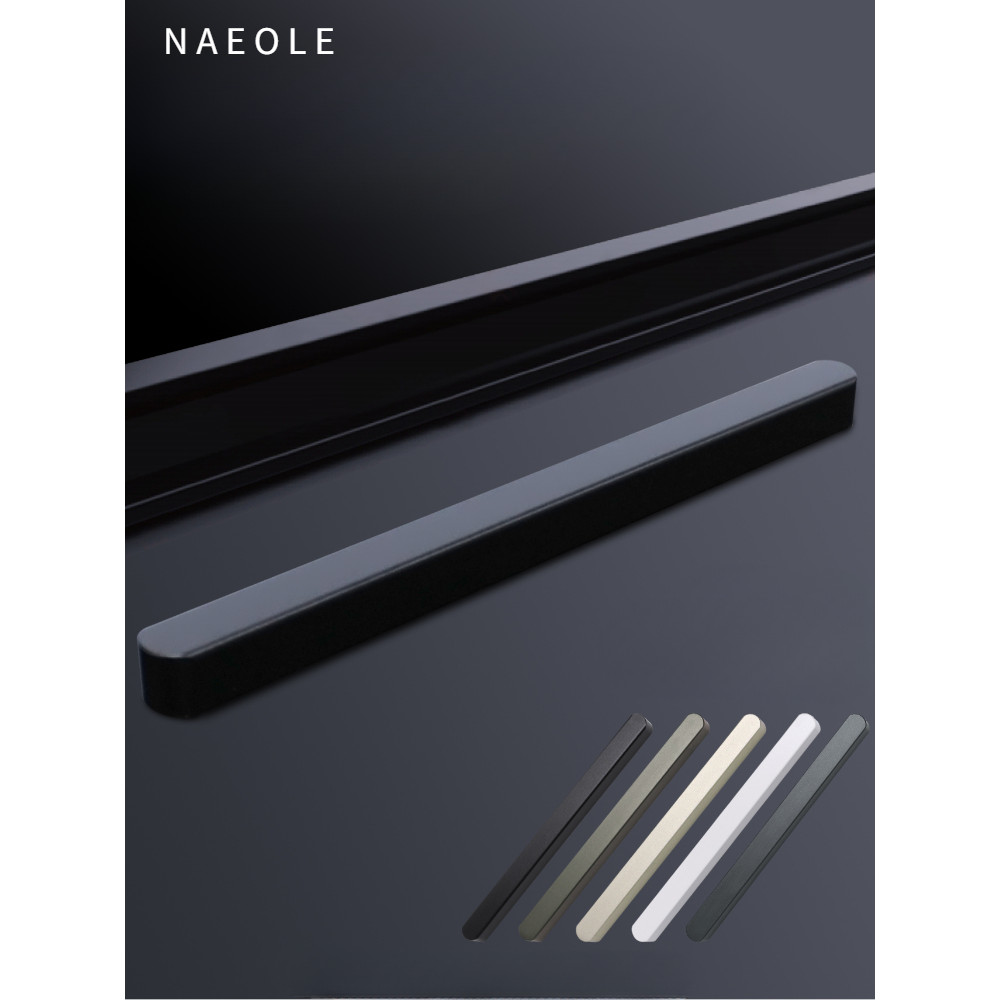 Gagang Pintu Geser Kaca, Gagang Pintu Geser Aluminium Alloy, Gagang Pintu Balkon Dapur, Perekat Send