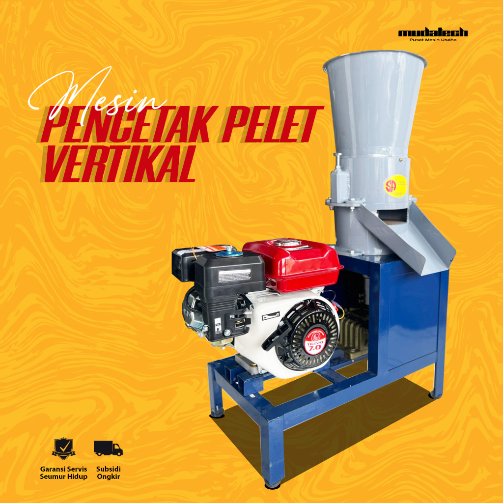 Mesin Cetak Pelet Vertikal Alat Pencetak Pelet