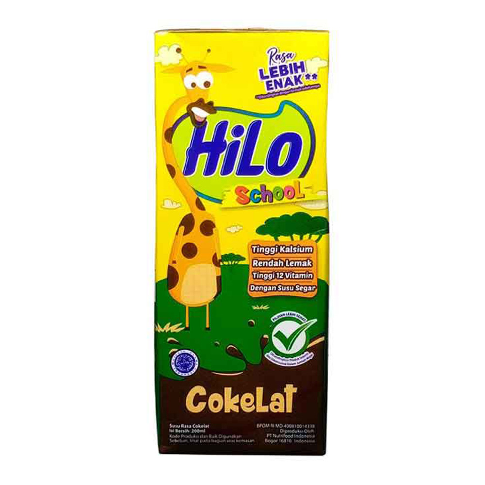 HILO SCHOOL COKELAT 200ML