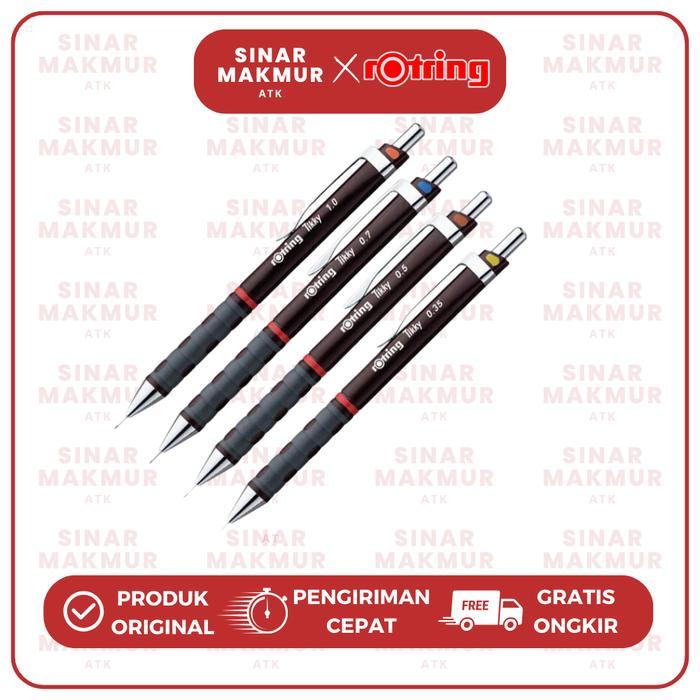 Pensil Mekanik/Mechanical Pencil Tikky 0.35/0.5/0.7/1.0 Rotring (Pcs) - 0.35 mm