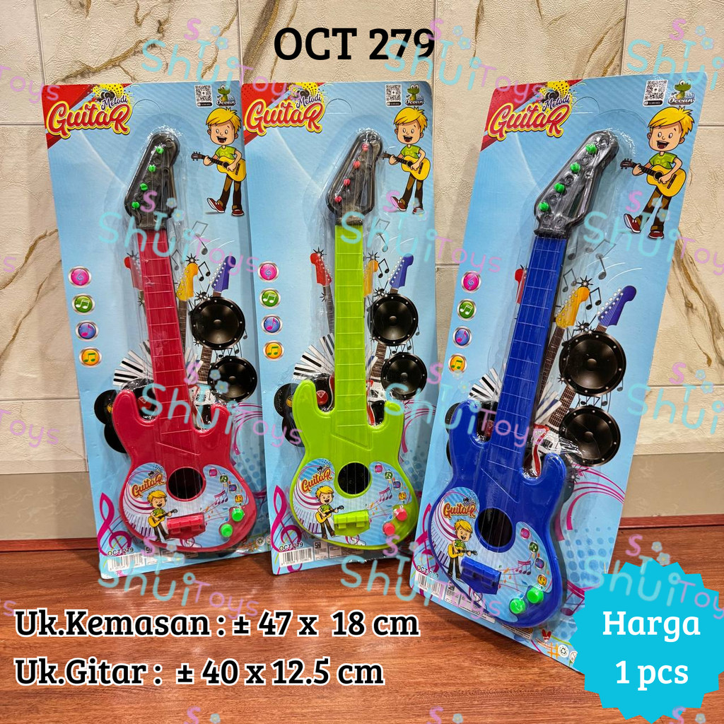 Mainan Anak Gitar / Gitar Plastik Anak | Mainan Guitar Anak Manual Bahan Dari Plastik | Mainan Anak 