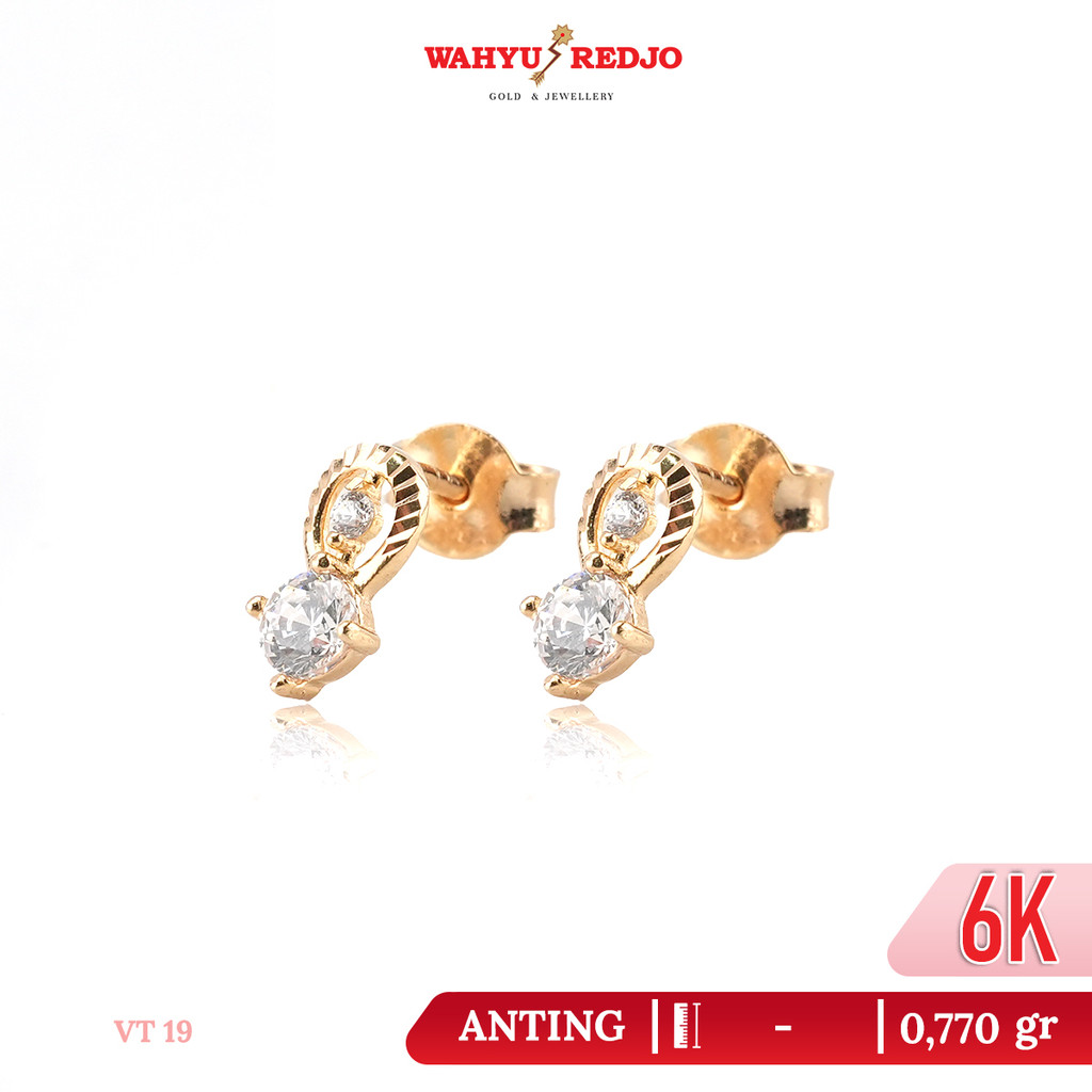 Anting Tusuk Emas Kadar 6K Wahyu Redjo AN-6K-29864414