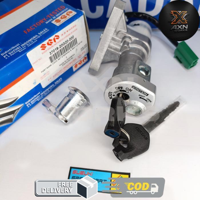 AXN- 37019-20G20-000 Kunci Kontak Set Suzuki New Smash Ori