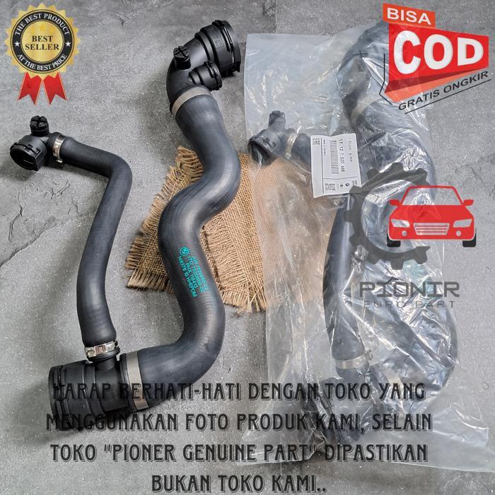 SELANG HOSE RADIATOR ATAS BMW E46 N42 N46 ORIGINAL 17127520668