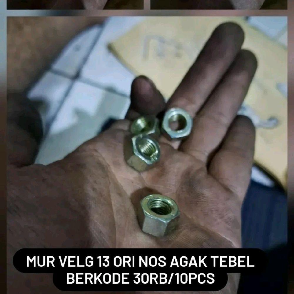 mur velg ukuran 12/13 ori nos berkode vespa pts super sprint px harga 1 biji