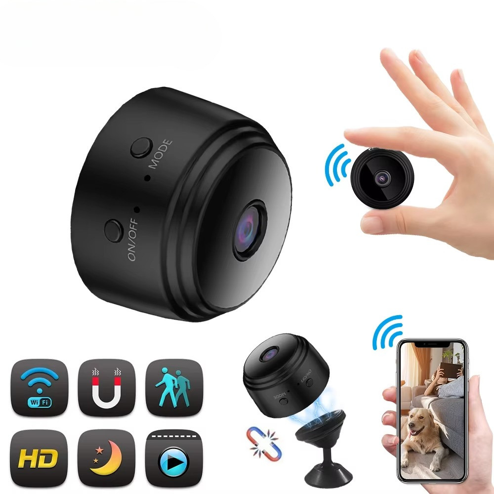 Mini Camera WiFi 1080P Magnetic Network Security Camera Video Smart Home Mini Camera for Surveillanc