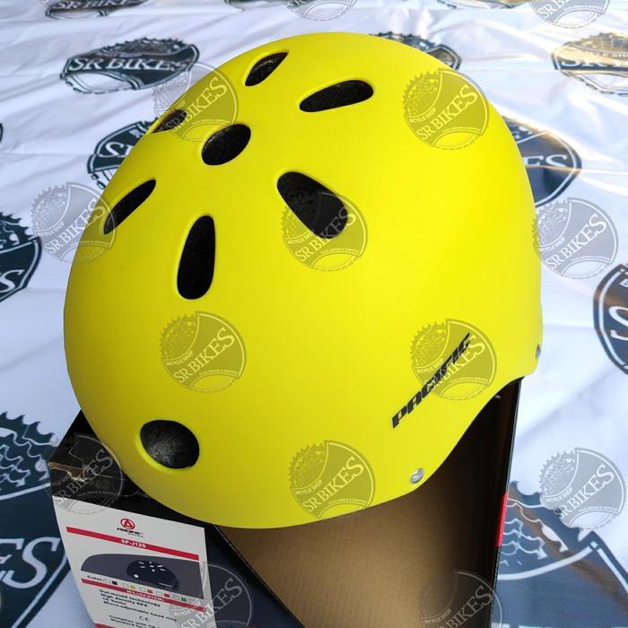 Helm Sepeda Lipat Minion BMX Bike Helmet. PACIFIC SP-J129 - Kuning