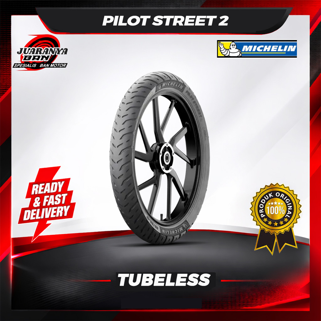 Ban motor matic Michelin Pilot Street 2 120 70 14 Tubeless Aerox PCX