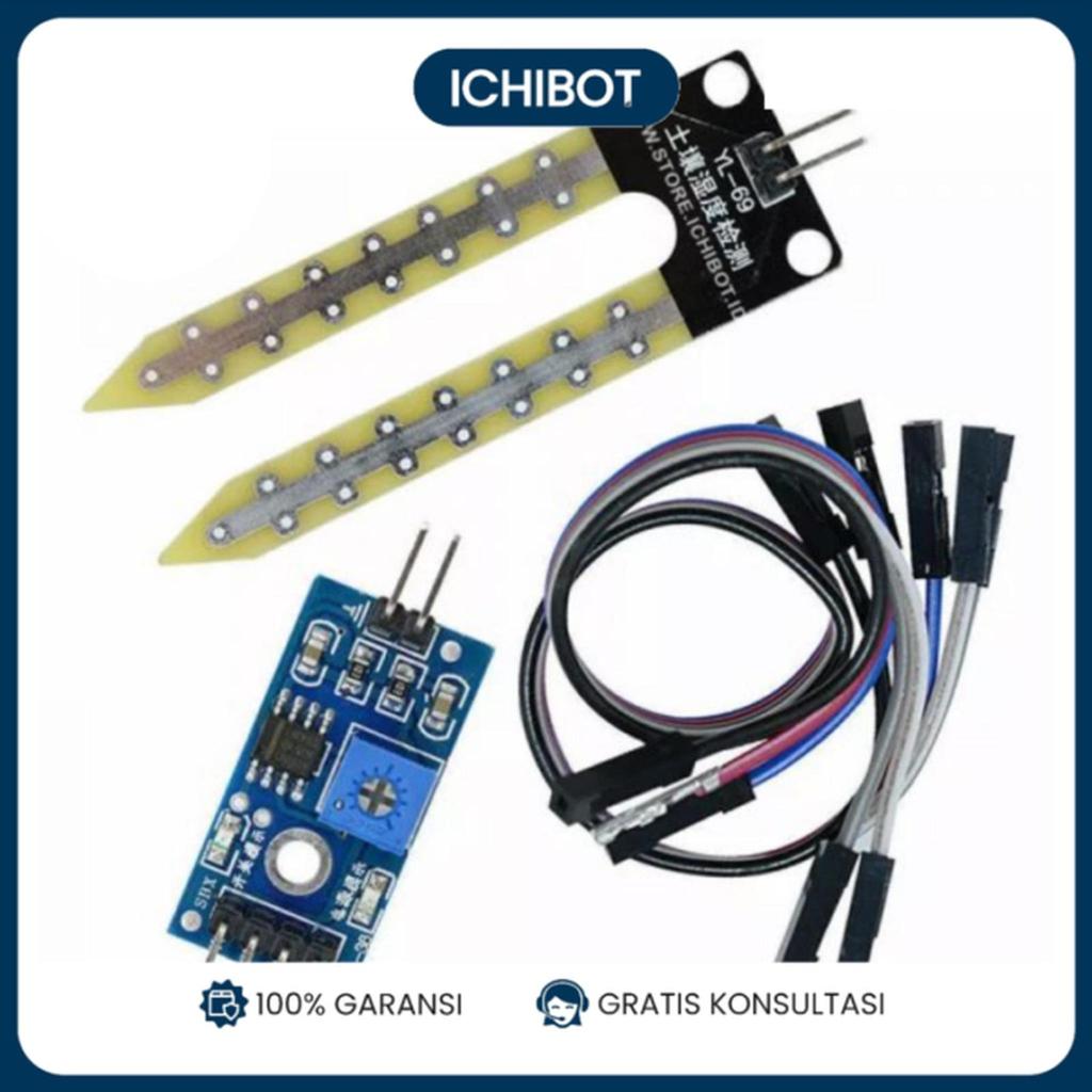 Sensor Kelembaban Tanah Soil Hygrometer Detection