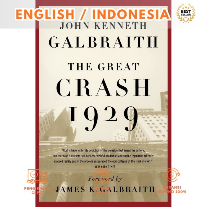 Produk Terlaris_Ver Ind/En_*The Great Crash of 1929 by John Kenneth Galbraith