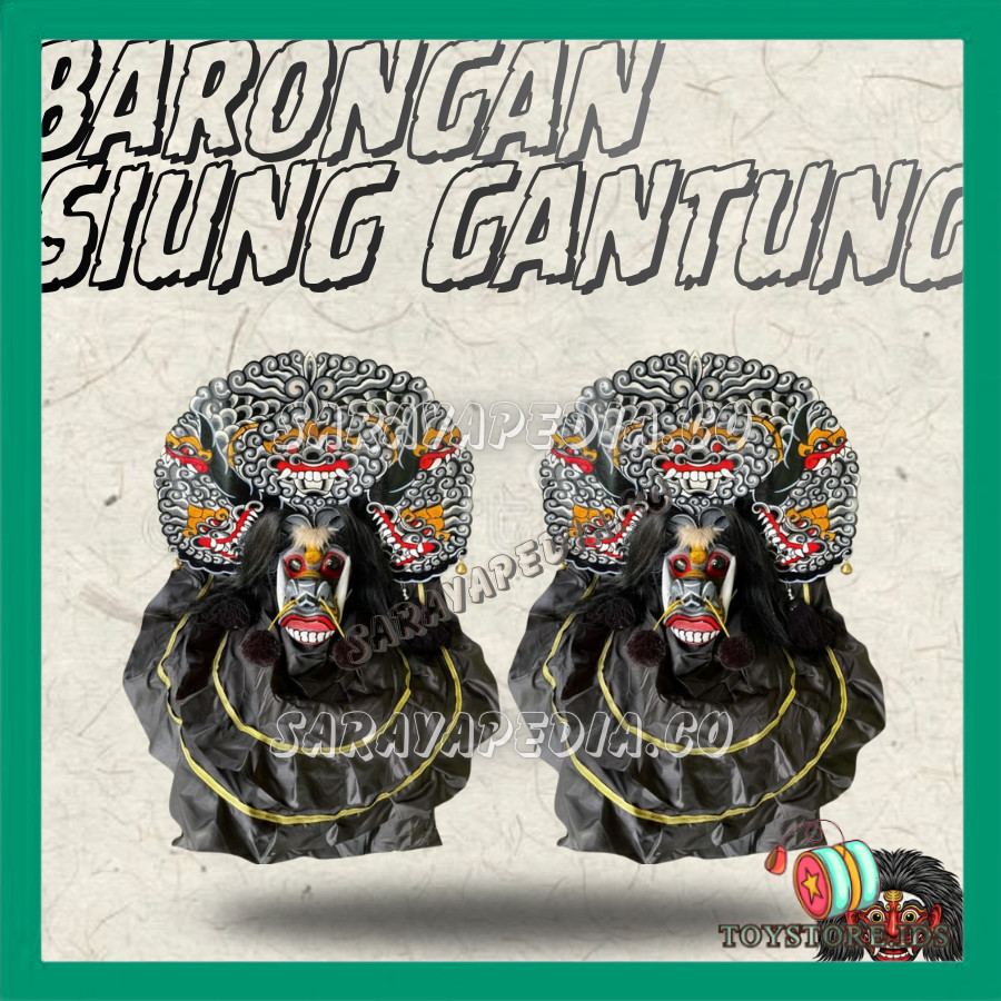 Barongan Telon Siung Gantung Barongan Pentas TOYS TOYS
