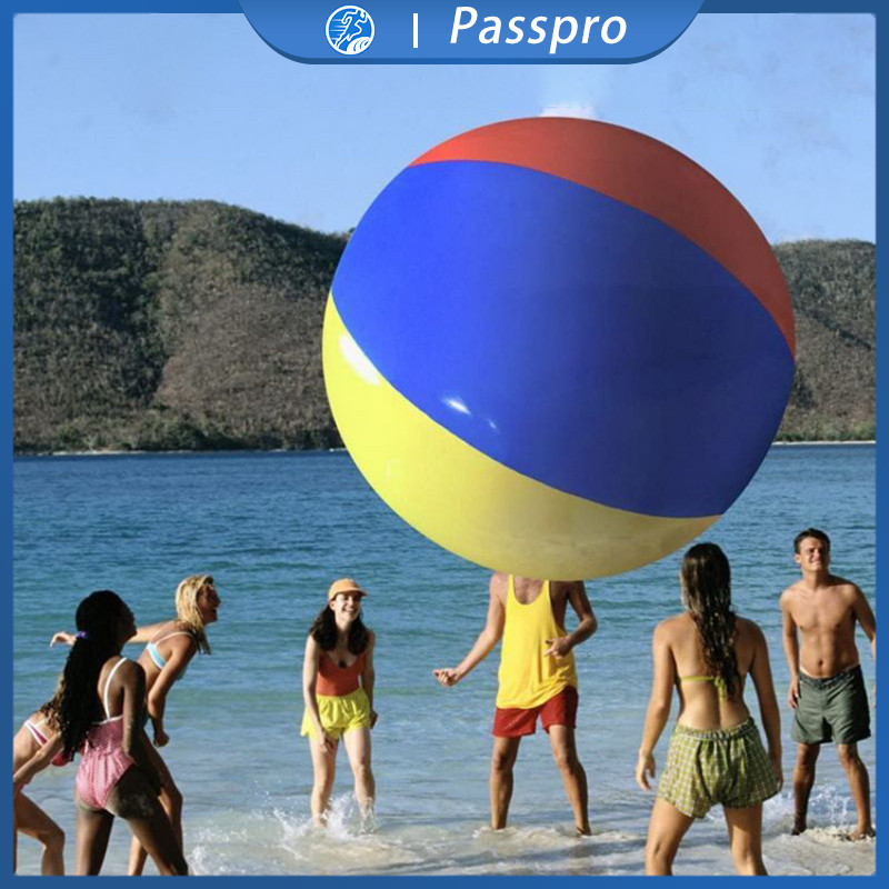 Bola Pantai Jumbo Tiup 150cm Giant Beach Ball Warna Bola Pantai Tiup Super Jumbo Bola Pantai