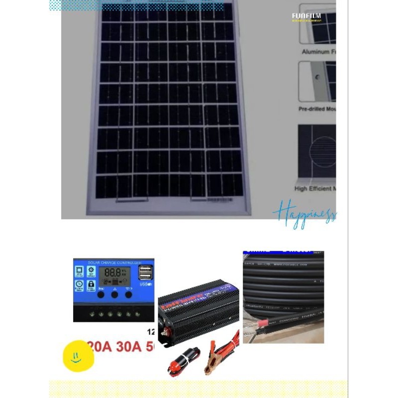 panel surya 20 wp inventer PSW 1000 W Best Seller
