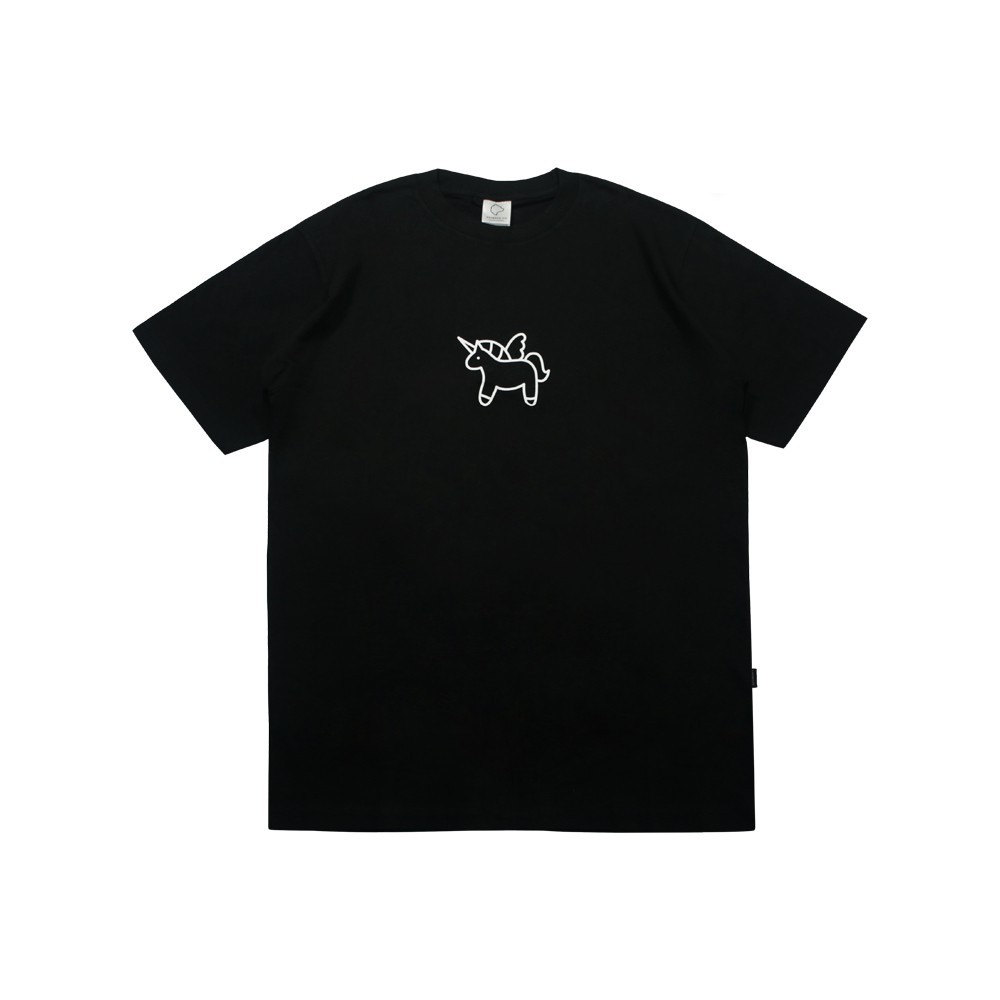Animous Kaos Tshirt Unisex Hitam Pegasus Original