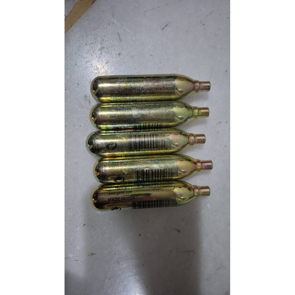 Tabung CO2 12 Gram Untuk Aquarium Aquascape Isi 12g Tidak Berulir Untuk Pompa Sepeda