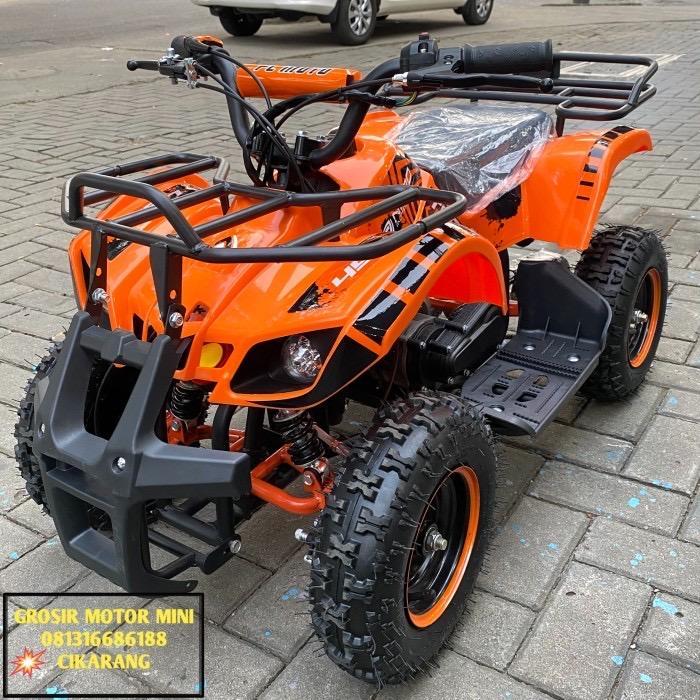 ATV HUNTER DOUBLE STARTER 50CC MESIN 2TAK Ring 6 - Orange