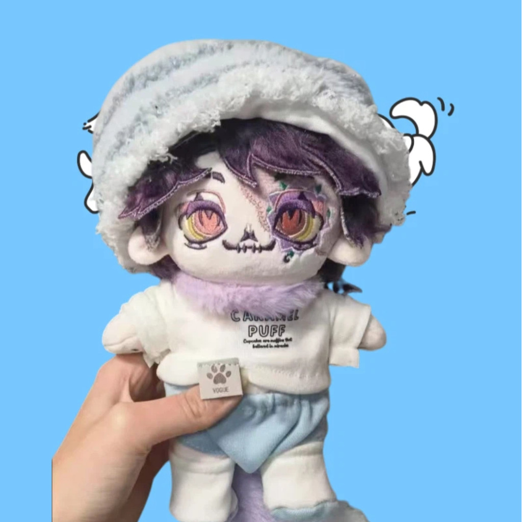 20cm Identity V Norton Campbell Anime Plush Kids Toys Prospector Cosplay Kawaii Cartoon Figure Model