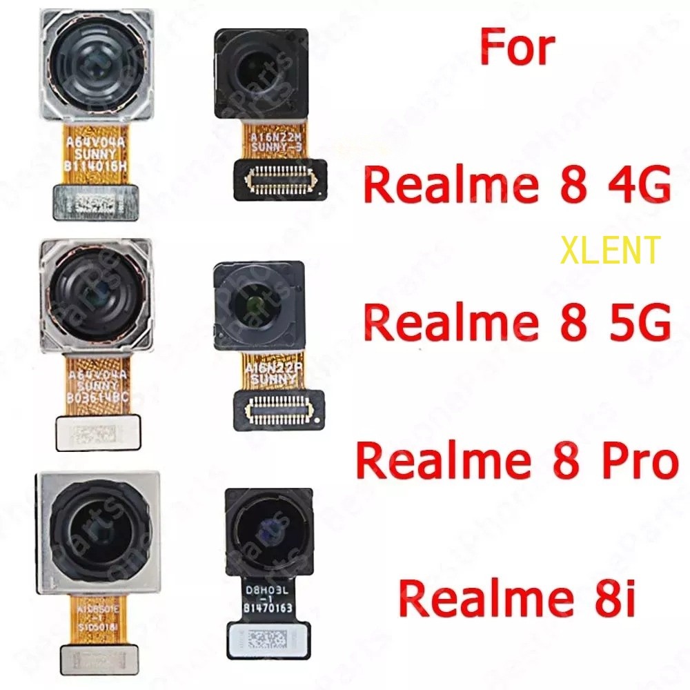 Modul Kamera Belakang Selfie Ukuran Besar Untuk Realme 8 Pro 8i 8Pro 5G, Suku Cadang Pengganti Kamer