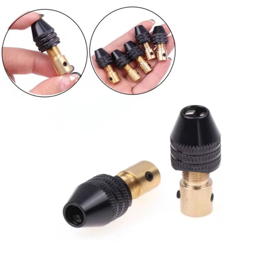 Durable 0.3-3.4mm Small Electric Grinder Chuck Universal Small Electric Drill Chuck Chuck Tool Multi