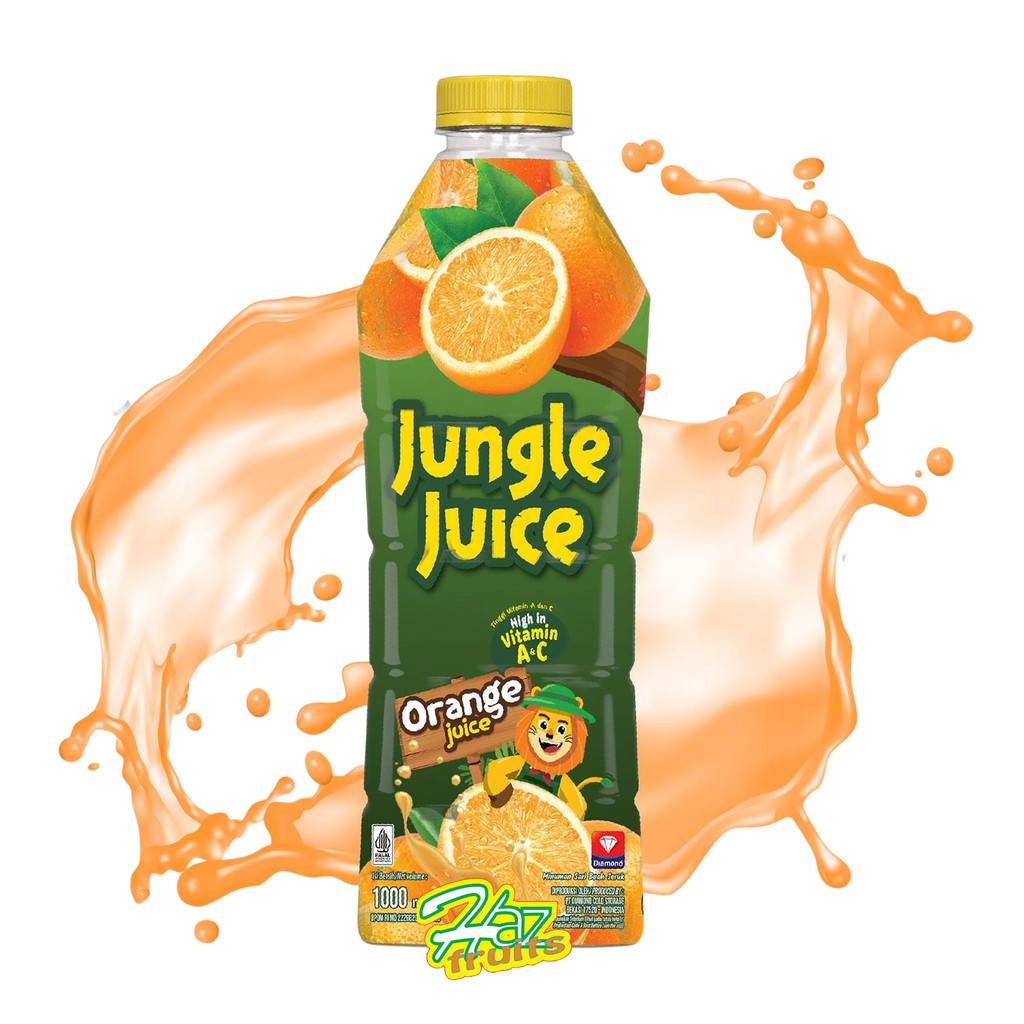 Diamond Jungle Juice Orange / Jus Jeruk 1 Liter