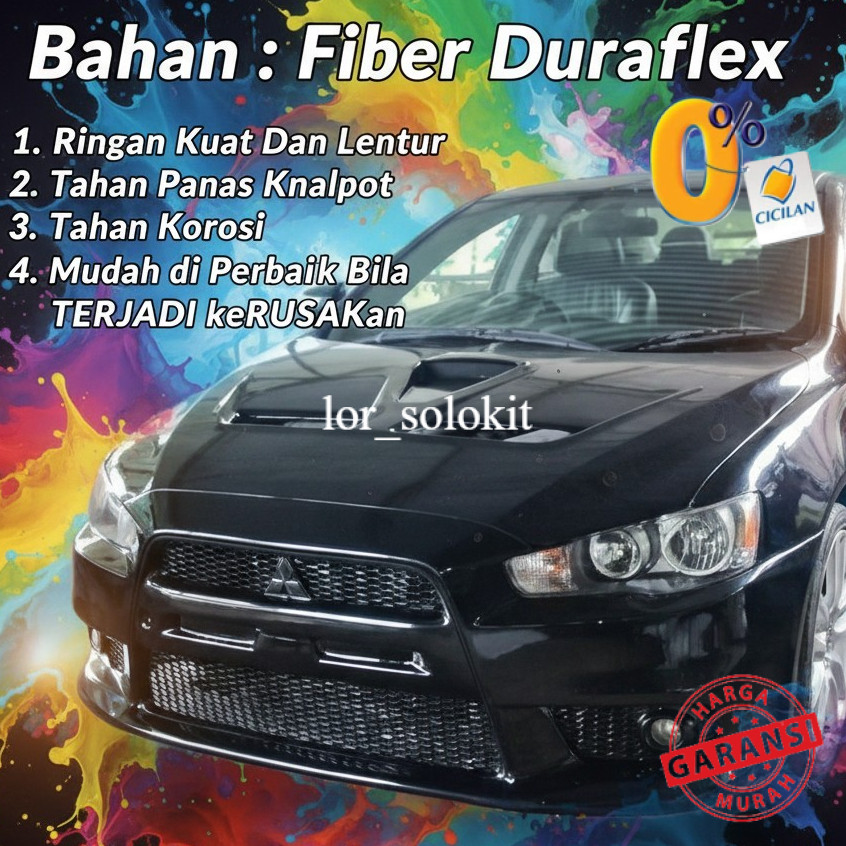 [READY] Bodykit Mitsubishi Evo X Bodi Kit Lancer Ex