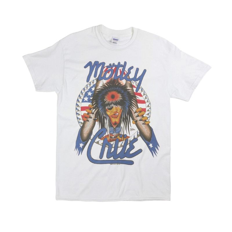 (COD) KAOS / T SHIRT / MOTLEY CURE / KAOS BAND MOTLEY CURE ON WITH THE SHOW