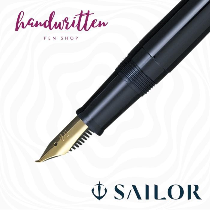 SAILOR Profit Calligraphy Fude de Mannen Fountain Pen - Blue