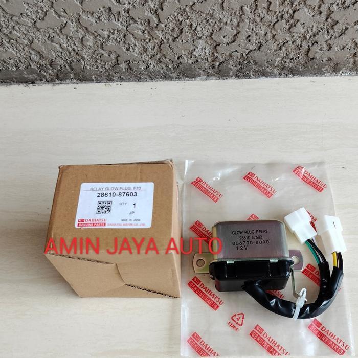 NEW Relay Pemanas Relay Glow Plug Daihatsu Taft GT F70 Taft Hiline ASLI