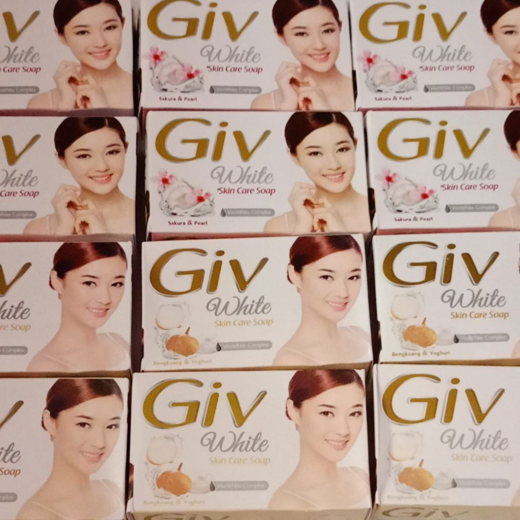Sabun Giv Batang 6pcs Promo Sabun Mandi Giv White 6 pcs Paket Hemat Sabun Mandi Giv White 6 pcs Haru