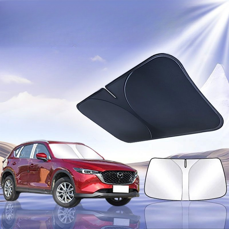 For Mazda CX5 CX4 CX30 CX50 CX8 Mazda 6 Car Windshield Sun Shade Blocks Ray Reflector Window Visor S