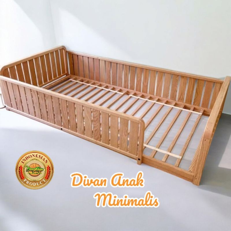 Divan anak Modern Divan anak 120x200 cm  minimalis Divan Kayu Anak