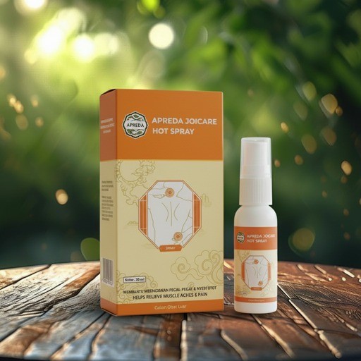 Apreda Hot Spray Obat Rematik & Asam Urat - Spray Pereda Nyeri Sendi & Sakit Pinggang