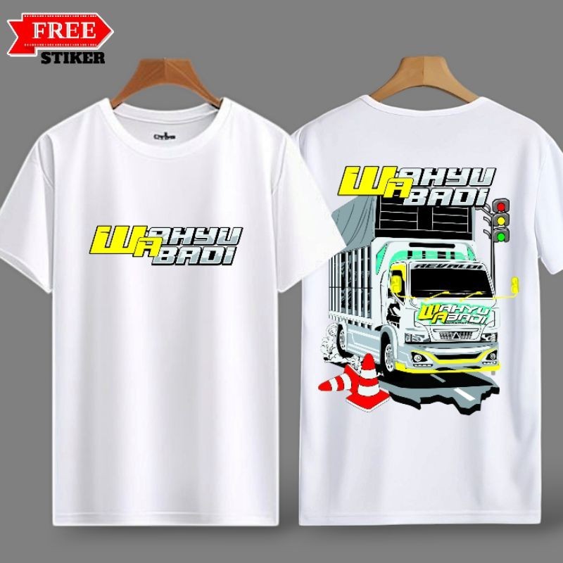 avery clothing BAJU KAOS ANAK TRUK WAHYU ABADI BAHAN CATTON COMBED 30S