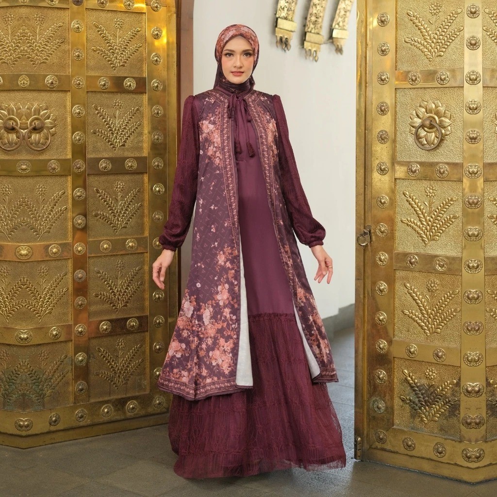 COD ALCAVELLA - FLORIA DRESS | DRESS WANITA DEWASA | DRESS MUSLIM | GAMIS MUSLIM | DRESS KONDANGAN |