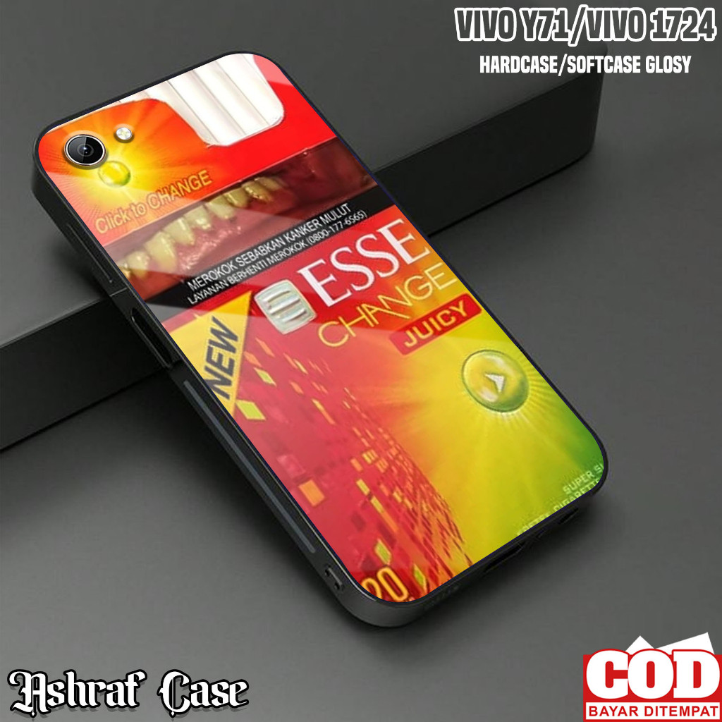 Case Vivo Y71 / Vivo 1724 - Casing Vivo 1724 / Vivo Y71 ( ESS ) Silikon Hp Vivo Y71 - Kesing Hp - Ko