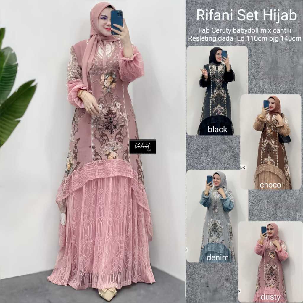 1501  RIFANI SET HIJAB    by VaLeNT  // ONESTUFF