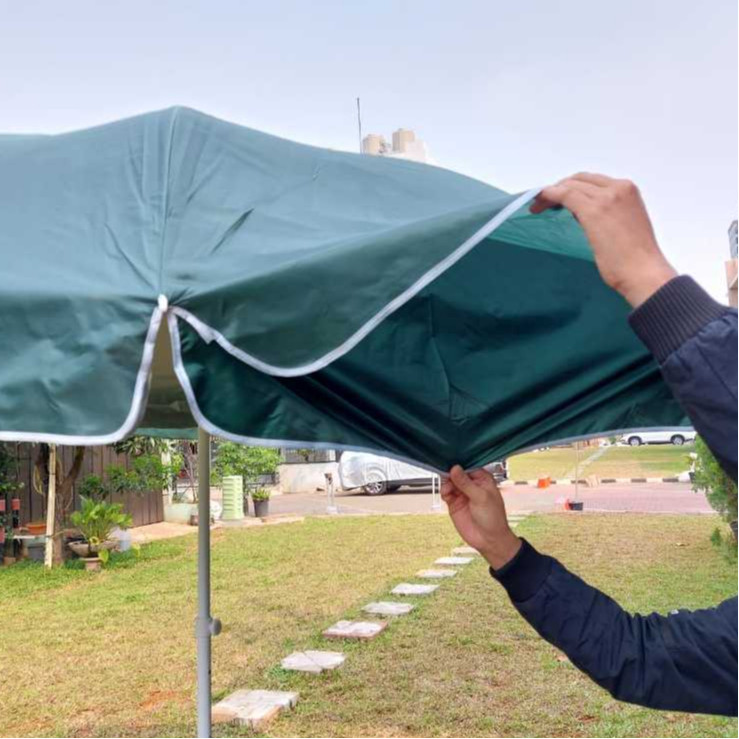 Payung Jualan Payung Pantai Warna Polos dan Pelangi Payung Event Merk LASIKA
