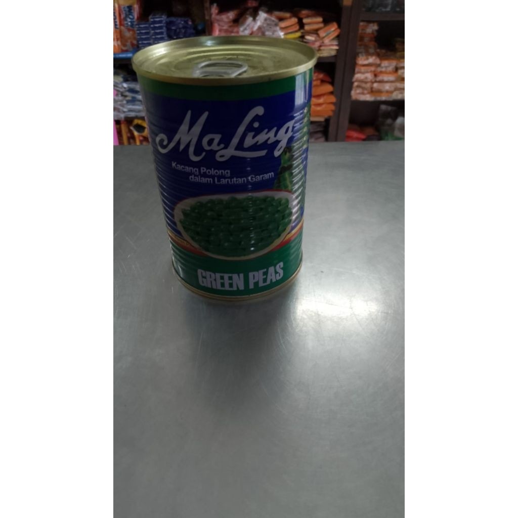 kacang polong kaleng maling