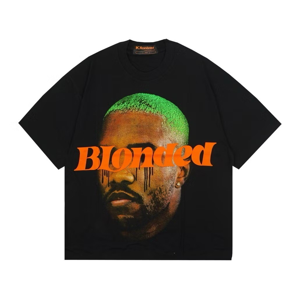 (Asli) Tshirt Oversize Non Wash Frank Ocean Tees