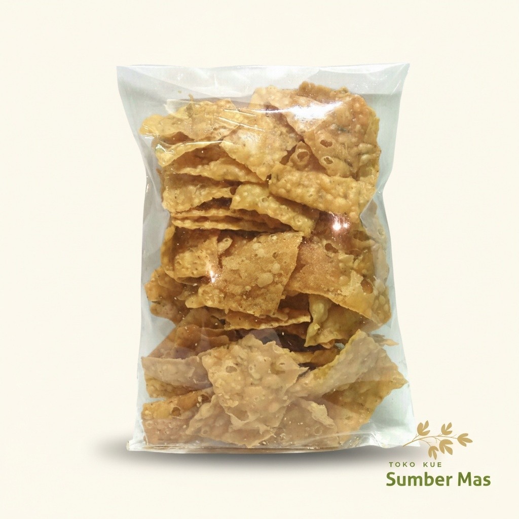 (Nature's shop) KERIPIK BAWANG 1kg / KERIPIK PANGSIT / KERIPIK BAWANG