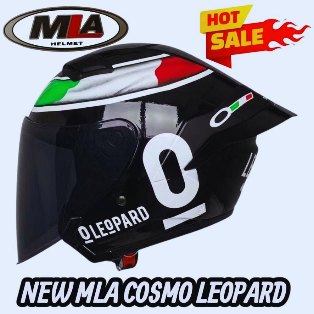 helm MOTIF LEOPARD hitam ORI MLA [ TERMURAH ] helm keren berkualitas helm motif helm cowo cewe keren
