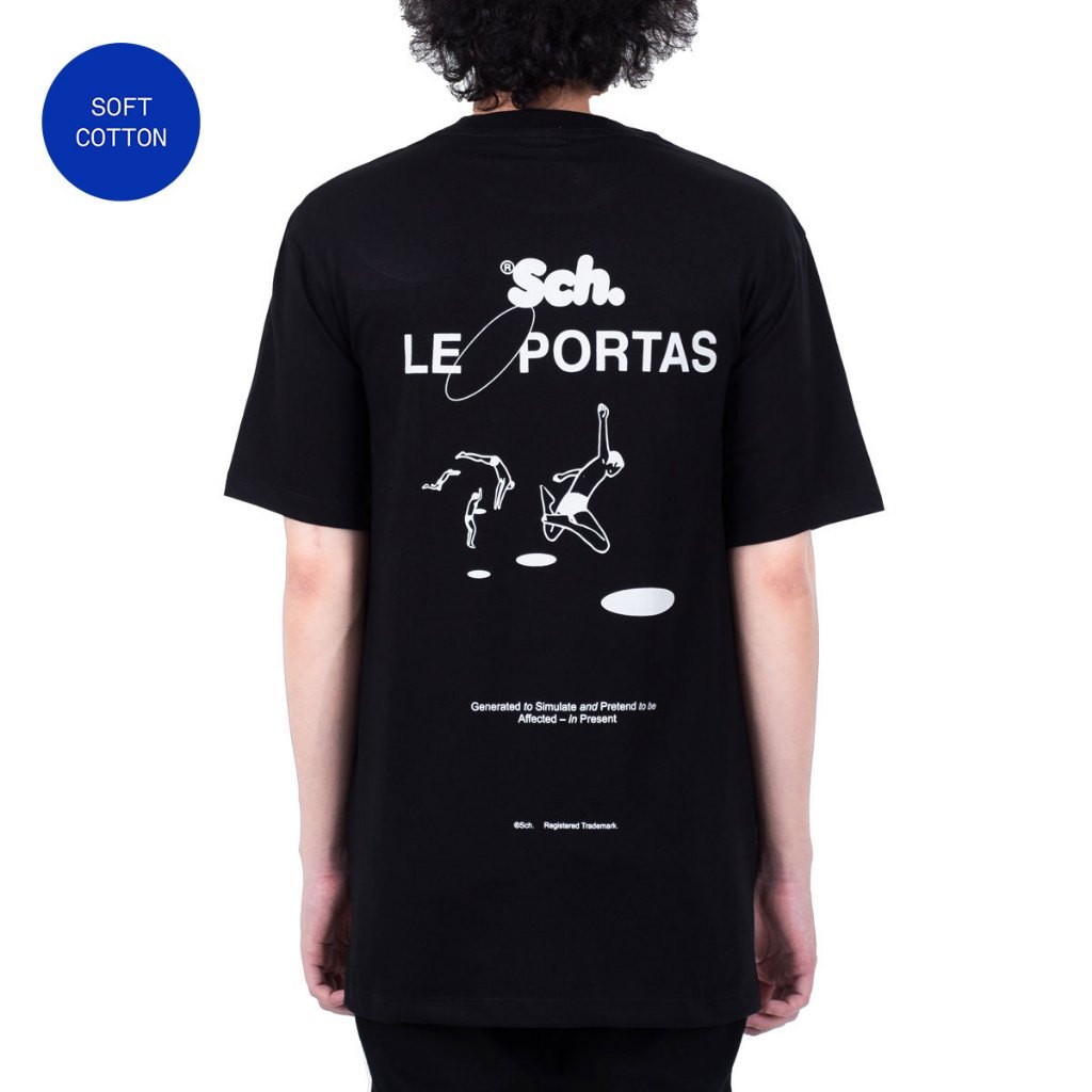 Sch Tshirt Le Portas Ss Black