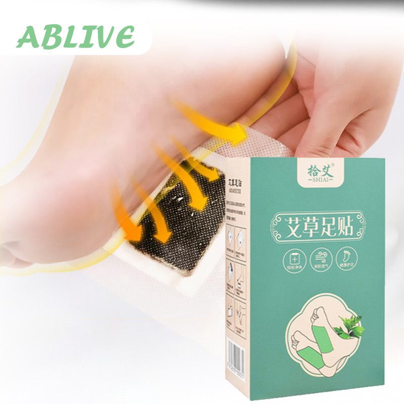 Koyo Kaki Detox 50pcs Wormwood Detox Foot Patch Kaki Foot Detoxification And Dampness