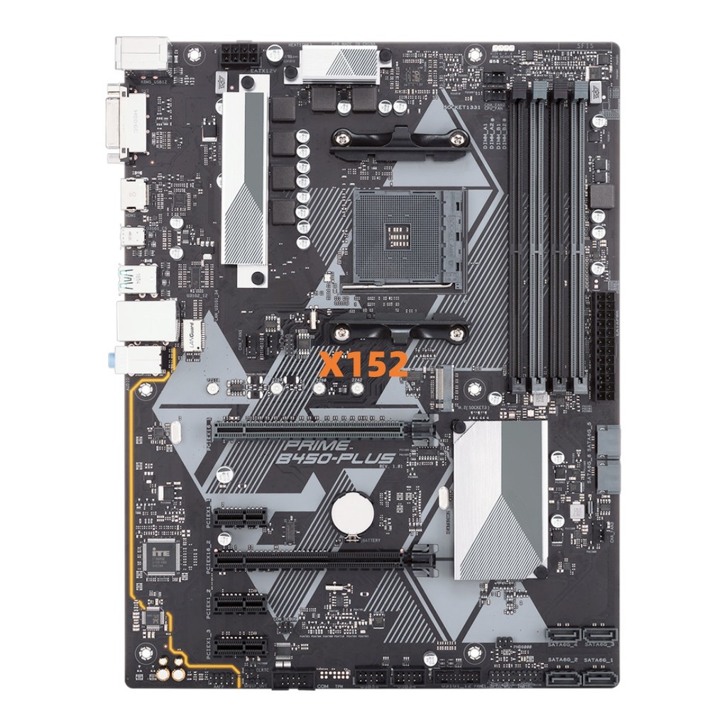For ASUS PRIME B450PLUS Motherboard M2 SATS 128GB Socket AM4 DDR4 ATX Mainboard 100% Tested Fast Shi