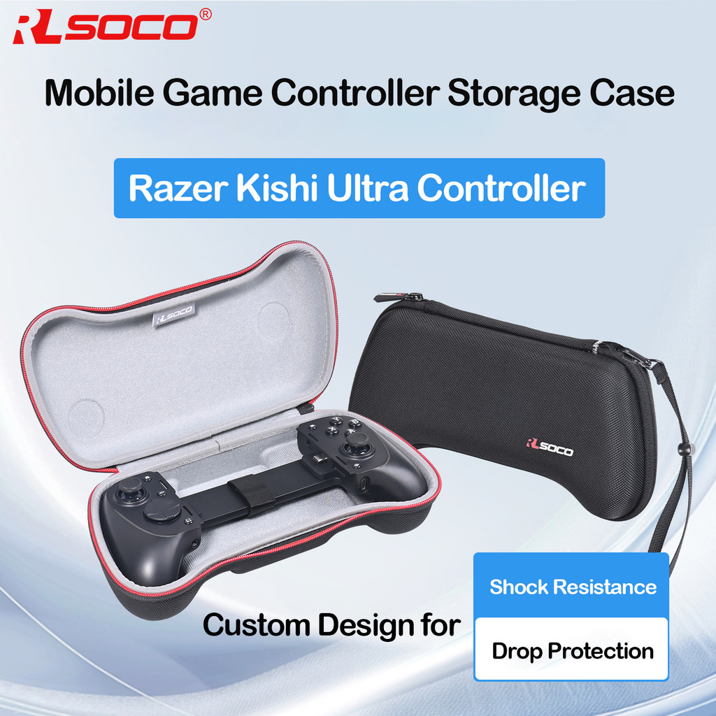 RLSOCO For Razer Kishi Ultra Game Controller Anti-fall Storage Bag Anti-pressure seismic Bag Storage