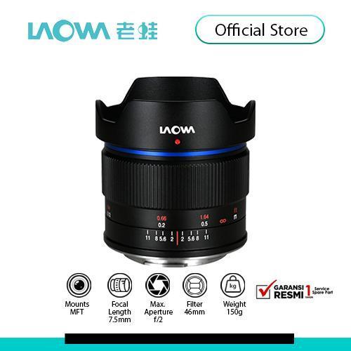 Laowa 7.5MM F/2 (AUTO APERTURE) LENS