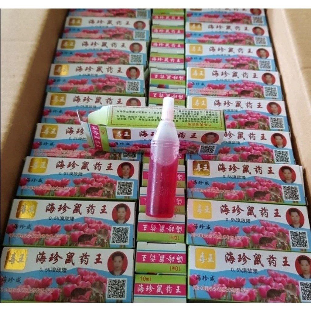 Racun Tikus Cair 2M 0.99% Merah Maowang