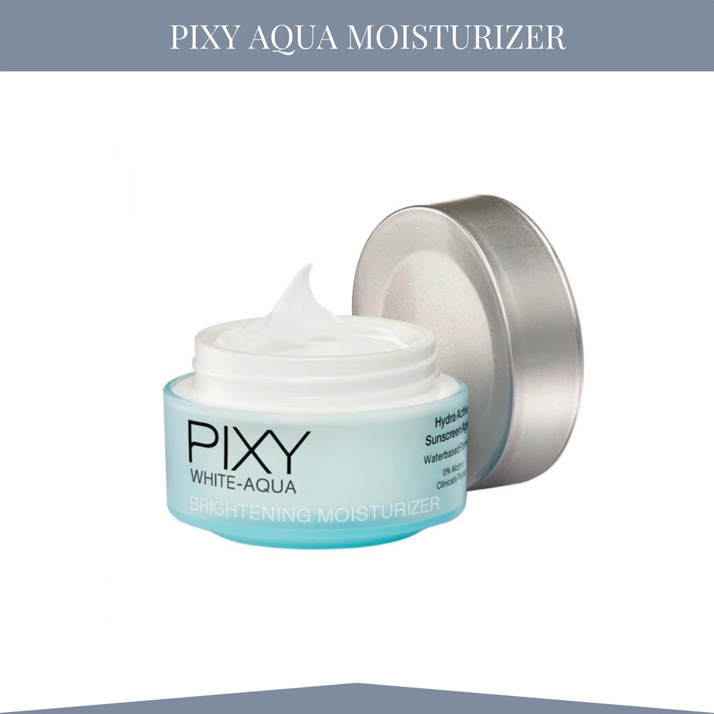 Pixy Aqua Brightening Moisturizer 50g/Pelembab Wajah